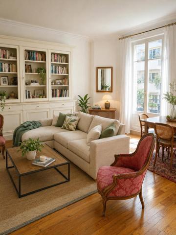 Grand 4 pièces de 119 m² dans le 16e arrondissement de Paris