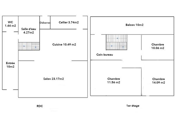 Maison à vendre 4 pièces 100 m² Rives de l'Yon