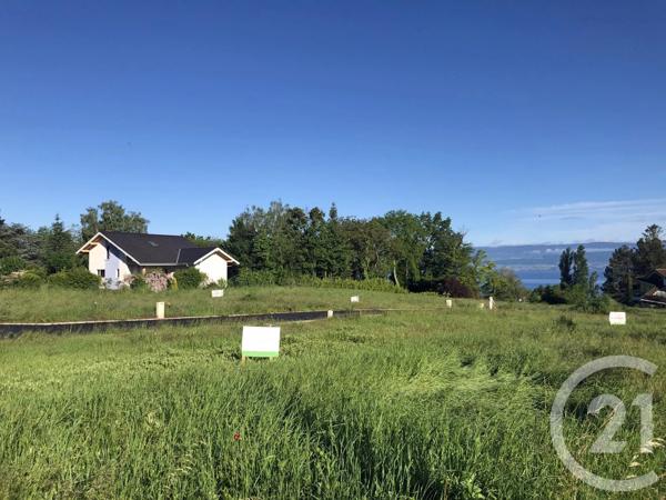 Terrain à vendre  615 m 2   CRANVES SALES  - 74