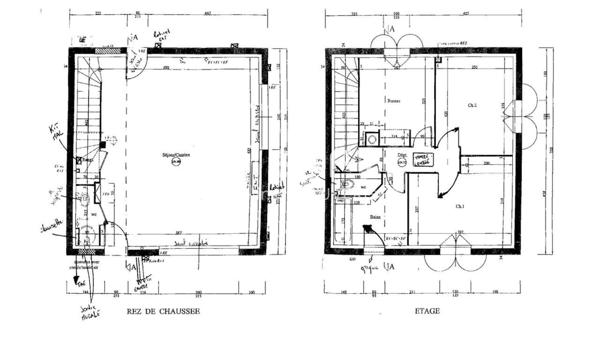 Maison dans les vignes