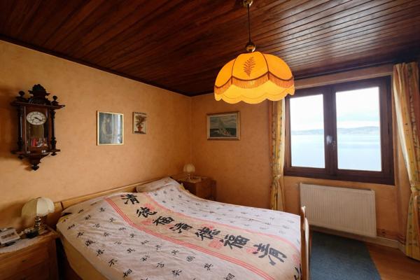 Vue lac exceptionnelle à Lugrin – T2 au bord de l’eau