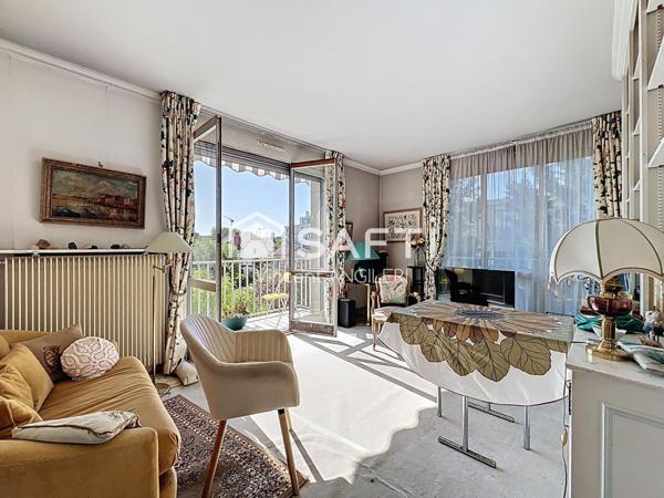 CHATOU-DERNIER ÉTAGE-APT- 3P–BALCON-CAVE-PARKING