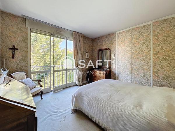 CHATOU-DERNIER ÉTAGE-APT- 3P–BALCON-CAVE-PARKING