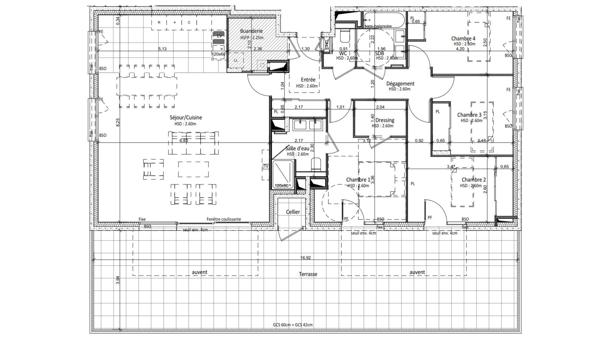 Appartement à vendre 5 pièces 127 m² Tassin-la-Demi-Lune
