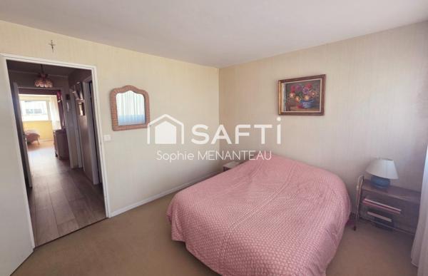 Appartement spacieux 2 chambres avec place Parking