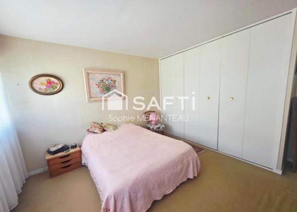 Appartement spacieux 2 chambres avec place Parking