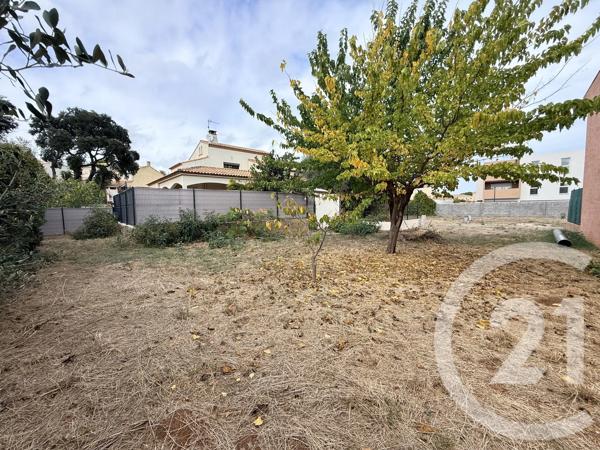 Terrain à vendre  321 m 2   FRONTIGNAN  - 34