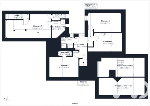 Appartement à vendre 8 pièces 198 m² Nantes