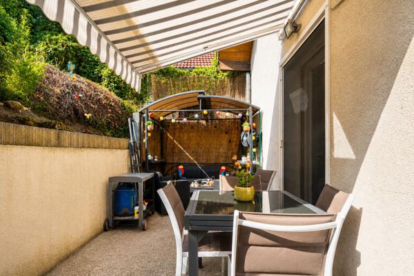 A VENDRE - FRANGY - MAISON DE VILLE T4 - 108 M² - 3 CHAMBRES - GARAGE ET JARDIN