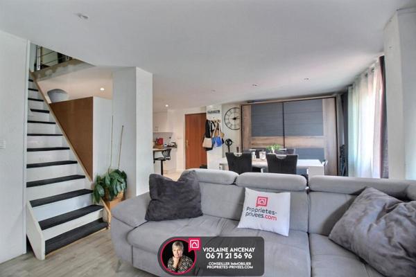 Appartement  en duplex ,Aix Les Bains, 100 m2 avec parking et cave