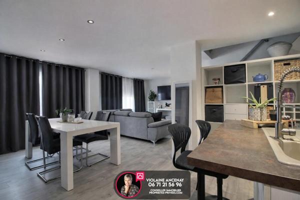 Appartement  en duplex ,Aix Les Bains, 100 m2 avec parking et cave