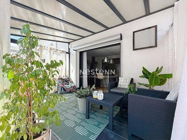 Appartement Perpignan 3 pieces avec veranda, terrasse et cave