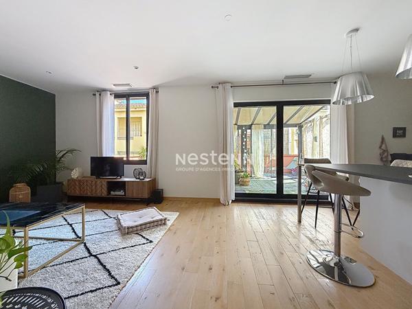 Appartement Perpignan 3 pieces avec veranda, terrasse et cave