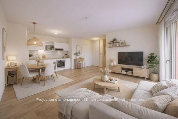 La Salvetat Saint Gilles Appartement T3 - 58 m2 + parking