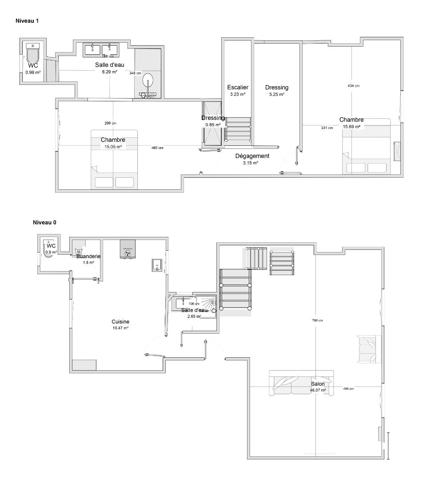 Appartement Montpellier - 3 pièces en duplex de 113 m2
