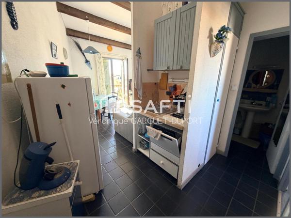 Appartement 32 m² – Vue mer – Parking, Piscine, Tennis