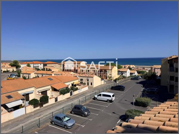 Appartement 32 m² – Vue mer – Parking, Piscine, Tennis