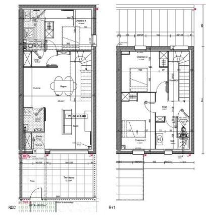 T4 neuf à louer à LAVAL QUARTIER GARE Laval (53000)
