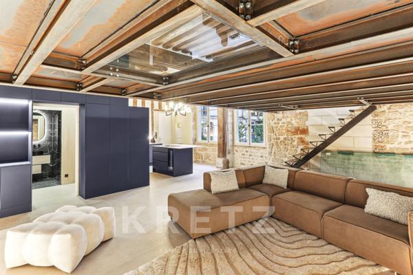 Appartement rénové sur l'ile Saint Louis