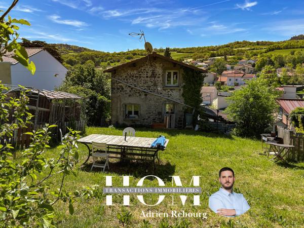 Maison de 58m² sur 646m² de terrain CLEMENSAT