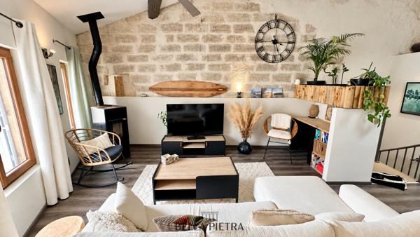 Maison de village de caractère - 95 m2 - Centre-ville 34400 LUNEL-VIEL