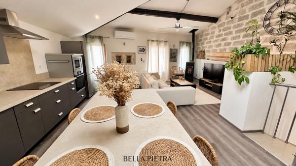 Maison de village de caractère - 95 m2 - Centre-ville 34400 LUNEL-VIEL