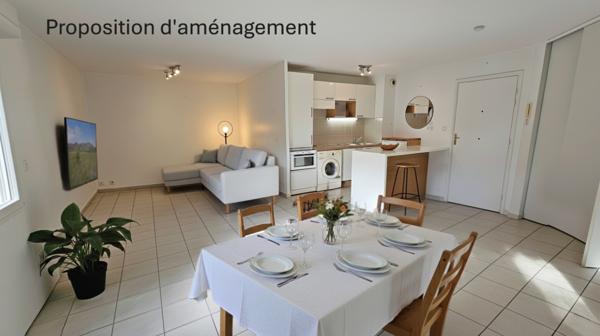 Appartement  2 pièce(s) 59,1m2 + cave