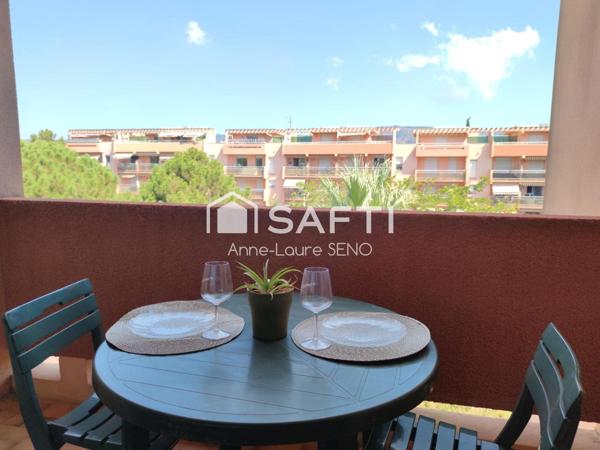 STUDIO DANS RESIDENCE AVEC PISCINE ET TENNIS