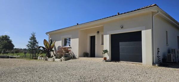 Maison contemporaine récente, 106m2 proche Bergerac