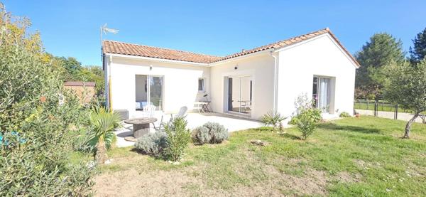 Maison contemporaine récente, 106m2 proche Bergerac