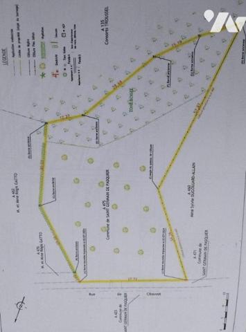 Vente Terrain à bâtir à Saint-Germain-de-Pasquier