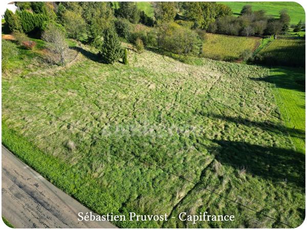 Dordogne (24) -Terrain à vendre à THIVIERS (24) - 6647m2 - Non viabilisé - CU - Vue panoramique