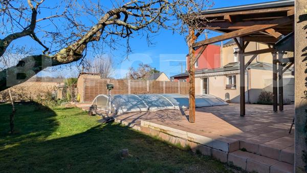 QUARTIER SAINT-GEORGES - 3 CHAMBRES – PISCINE CREUSEE – GARAGE