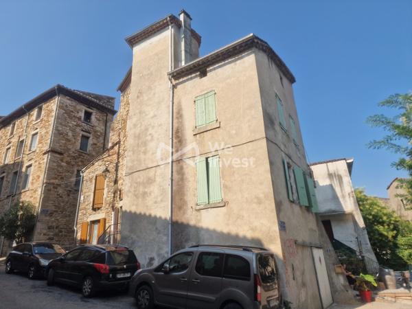 IMMEUBLE DE RAPPORT 5 LOTS LOUÉS — CENTRE HISTORIQUE DES VANS (07140)