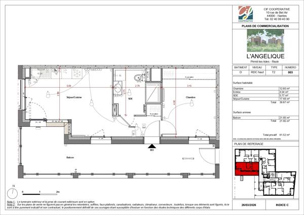 Appartement T2