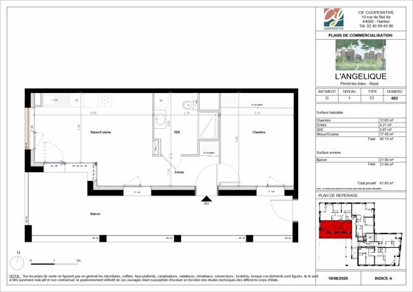 Appartement T2
