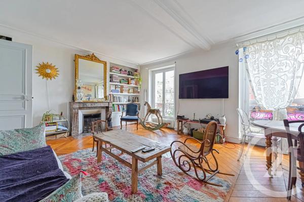 Appartement F2 à vendre  2 pièces - 60 m 2   PARIS  - 75011