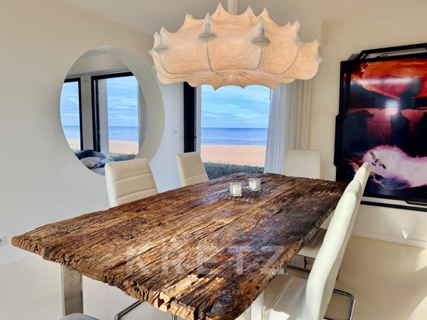 Villa d'architecte design sur la plage - Villers sur Mer - Terrasse Jardin