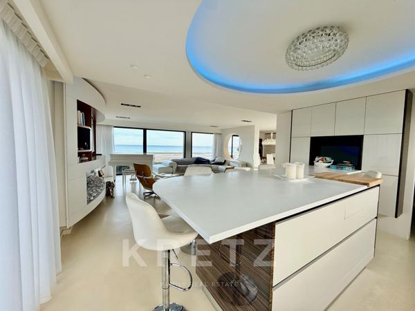 Villa d'architecte design sur la plage - Villers sur Mer - Terrasse Jardin