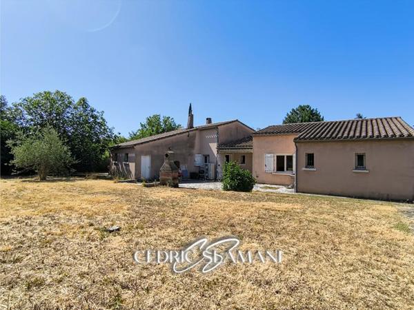 EXCLUSIVITEE MAISON 170 M2, 4 CHAMBRES, 1 CUISINE, 1 DOUBLE SEJOUR, 1 BUANDRIE, 2 WC, 1 GARAGE, TERRASSE, JARDIN