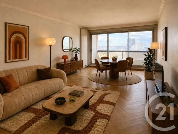 Appartement F3 à vendre  3 pièces - 57,42 m 2   CLICHY  - 92
