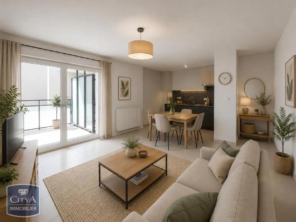 Appartement à louer 3 pièces 63.79m² Joué-lès-Tours (37300)