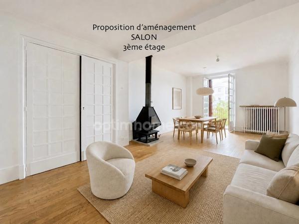 Maison de caractère avec jardin arboré -