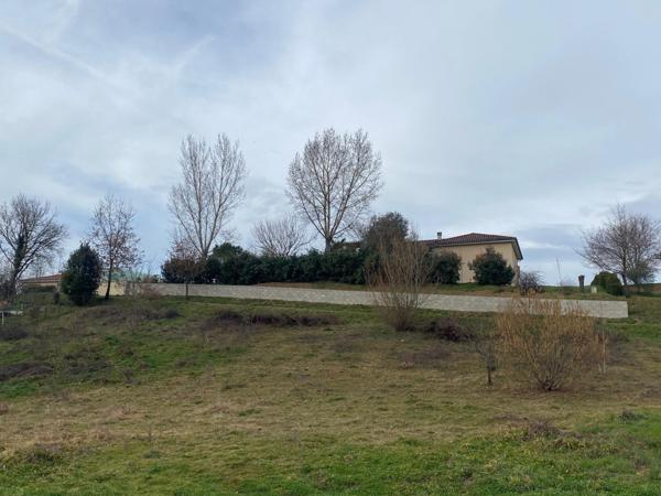 Grande parcelle exposé sud