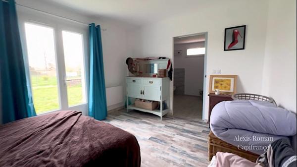 Maison rénovée 125 m² – 4 chambres – Terrain 1 733 m² – calme, proche commodités