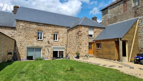 LA FERTE MACE, maison de ville sans travaux, 4ch, jardin clos