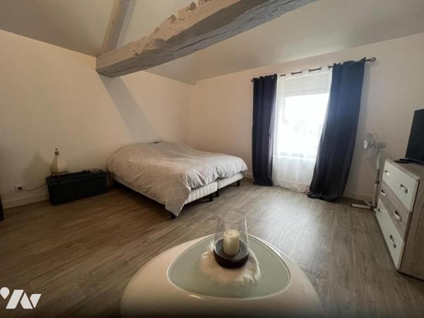 LA FERTE MACE, maison de ville sans travaux, 4ch, jardin clos