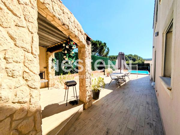 Maison à SALERNES de 139m² + piscine + double garage