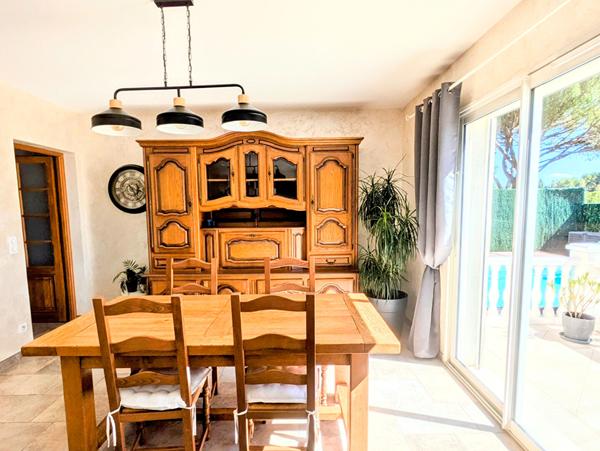 Maison à SALERNES de 139m² + piscine + double garage