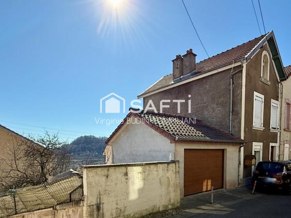 maison mitoyenne avec jardin et garage